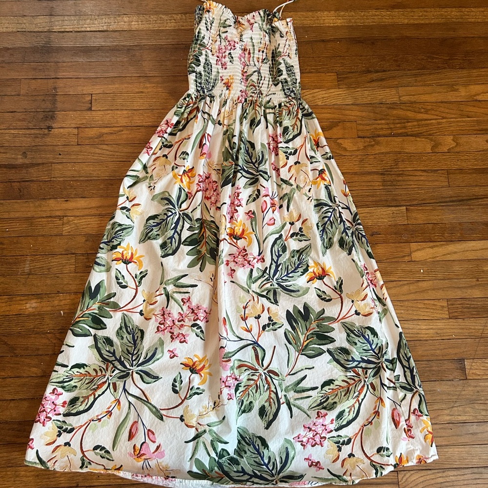 H&M Floral Midi Dress